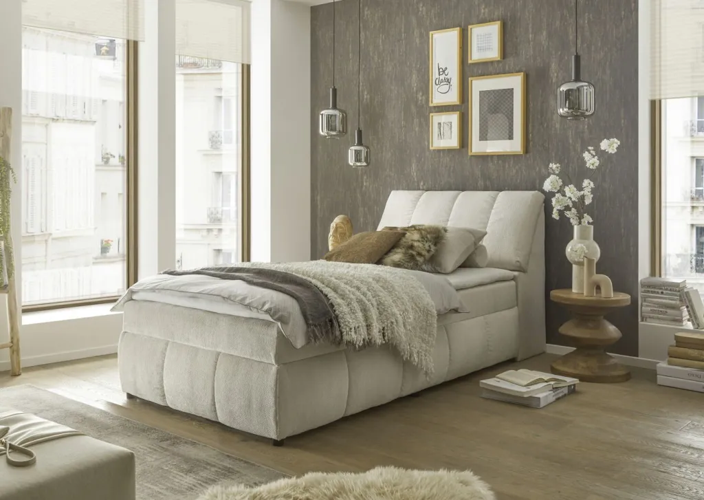 ED-Lifestyle Lits Simple|Lits Boxspring<Lit coffre VALENCIA 5