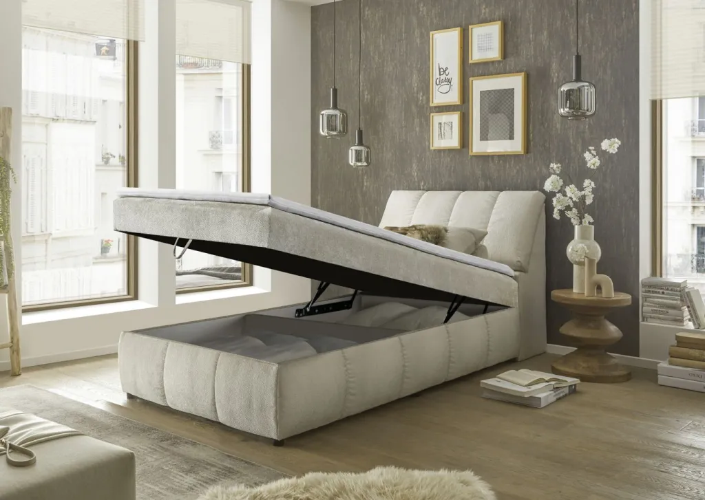 ED-Lifestyle Lits Simple|Lits Boxspring<Lit coffre VALENCIA 5