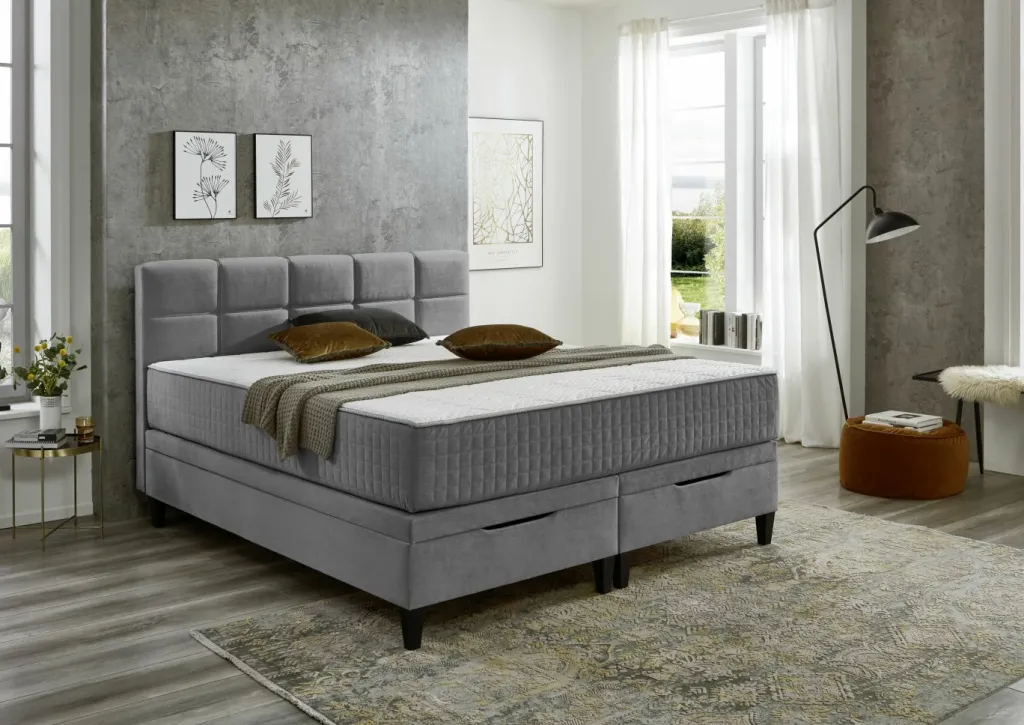 Sun Garden Lits Double|Lits Boxspring<Lit coffre WIEN BX2590