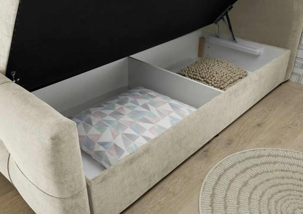 BRW Lits Rembourrés|Lits Boxspring<Lit coffre WINNIPEG 6