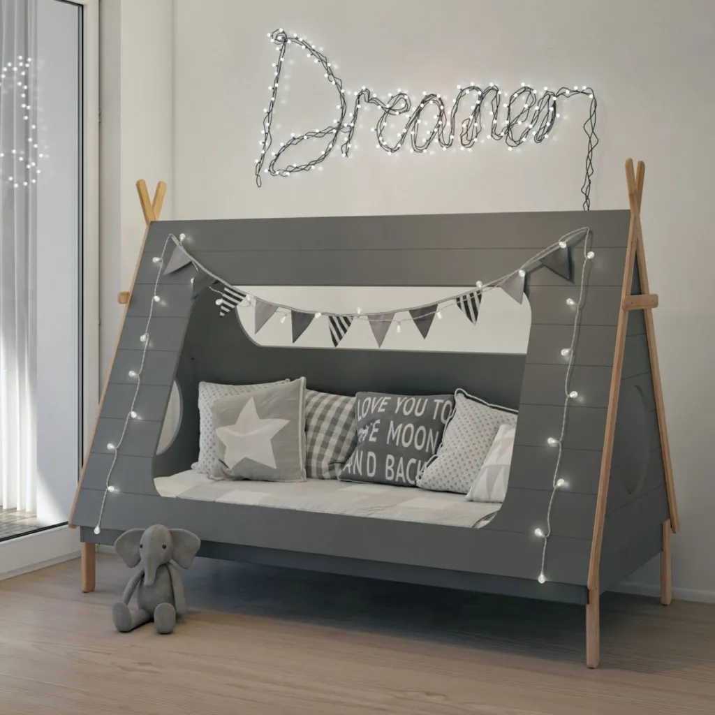 Enfant Möbilia Lits Simple|Lits À Baldaquin<Lit enfant MAASMECHELEN
