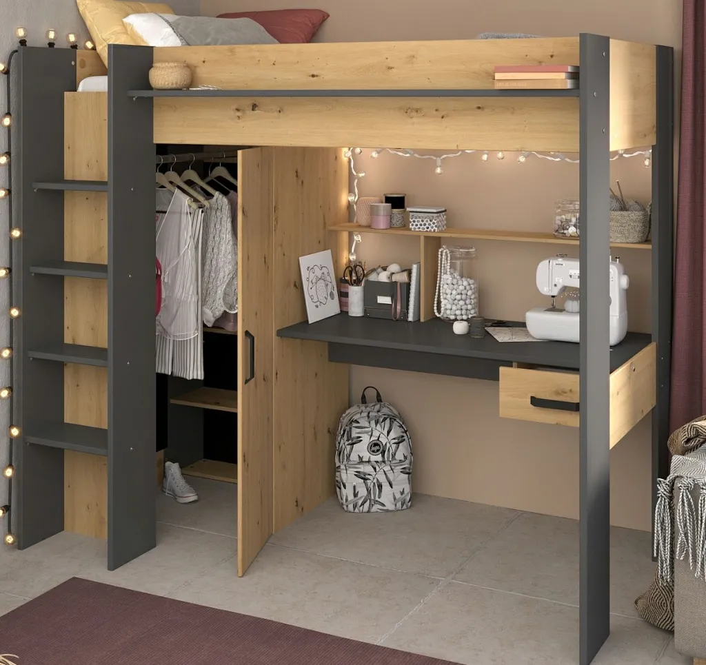 Enfant Parisot Lits Simple|Lits Mezzanine<Lit mezzanine HEAVY 1