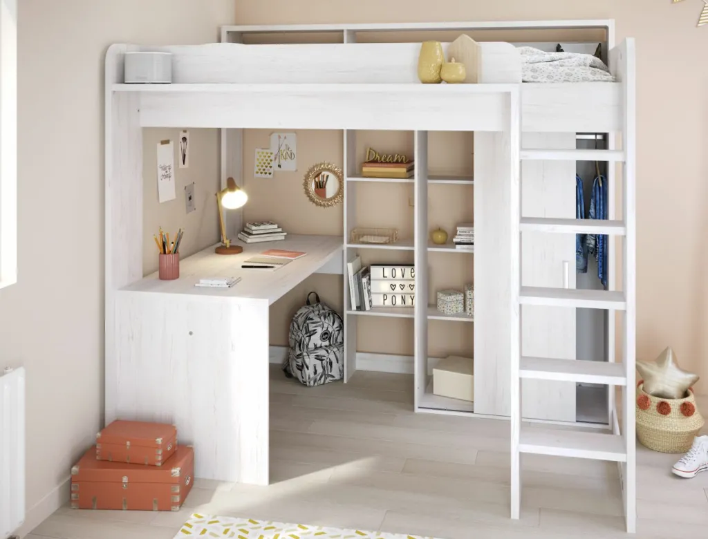 Enfant Parisot Lits Simple|Lits Mezzanine<Lit mezzanine HIGHER 1a