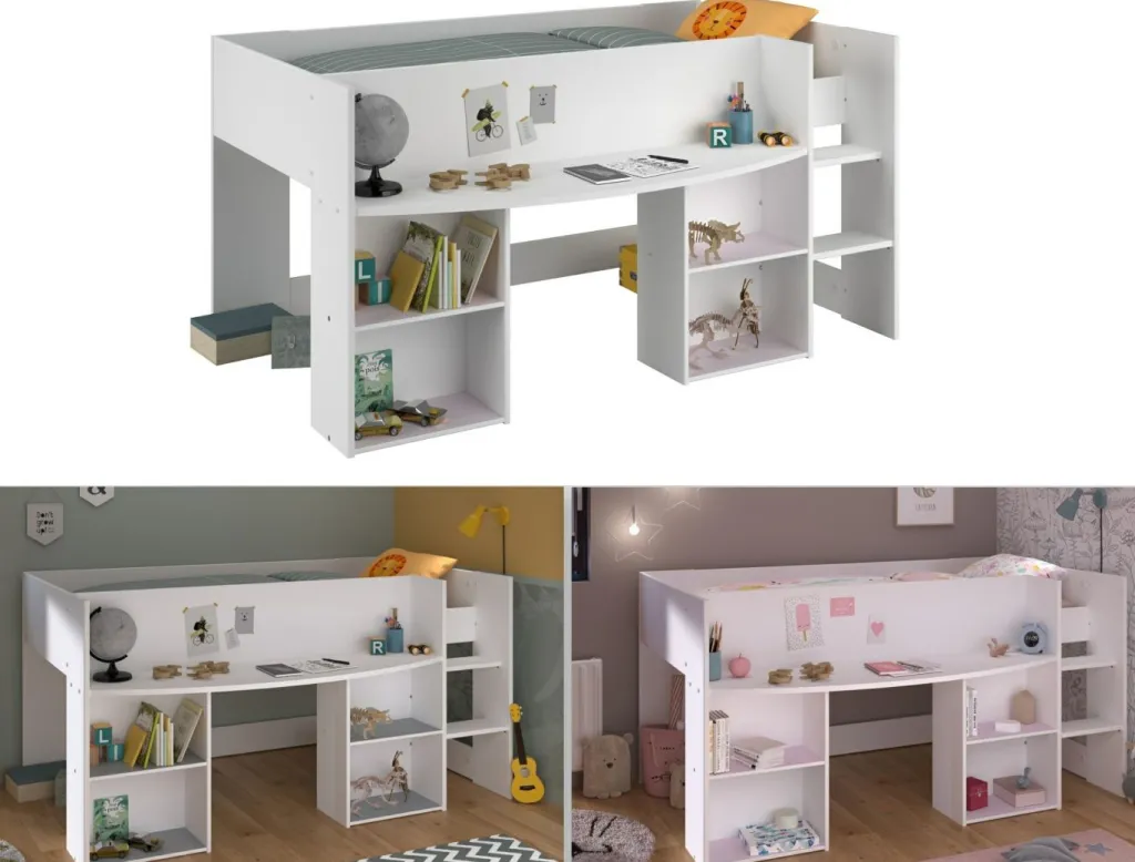 Enfant Parisot Lits Simple|Lits Mezzanine<Lit mezzanine PIROUETTE 1