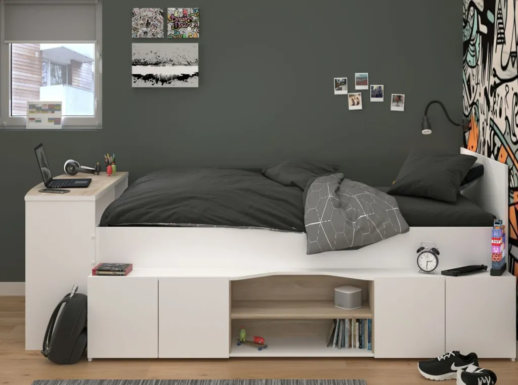 Enfant Parisot Lits Simple|Lits Mezzanine<Lit surélevé NASHVILLE 1