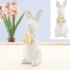 Cepewa Figurines Décoratives|Pâques<Lièvre avec coeur doré EASTER