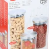 Edco Boîtes De Rangement<Lot de 3 bocaux en verre ALPINA