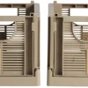 Lot de 2 caisses pliables ton marron DAY
