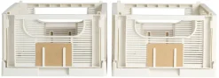 Schou Company Boîtes Pliantes|Boîtes<Lot de 2 caisses pliables ton naturel DAY