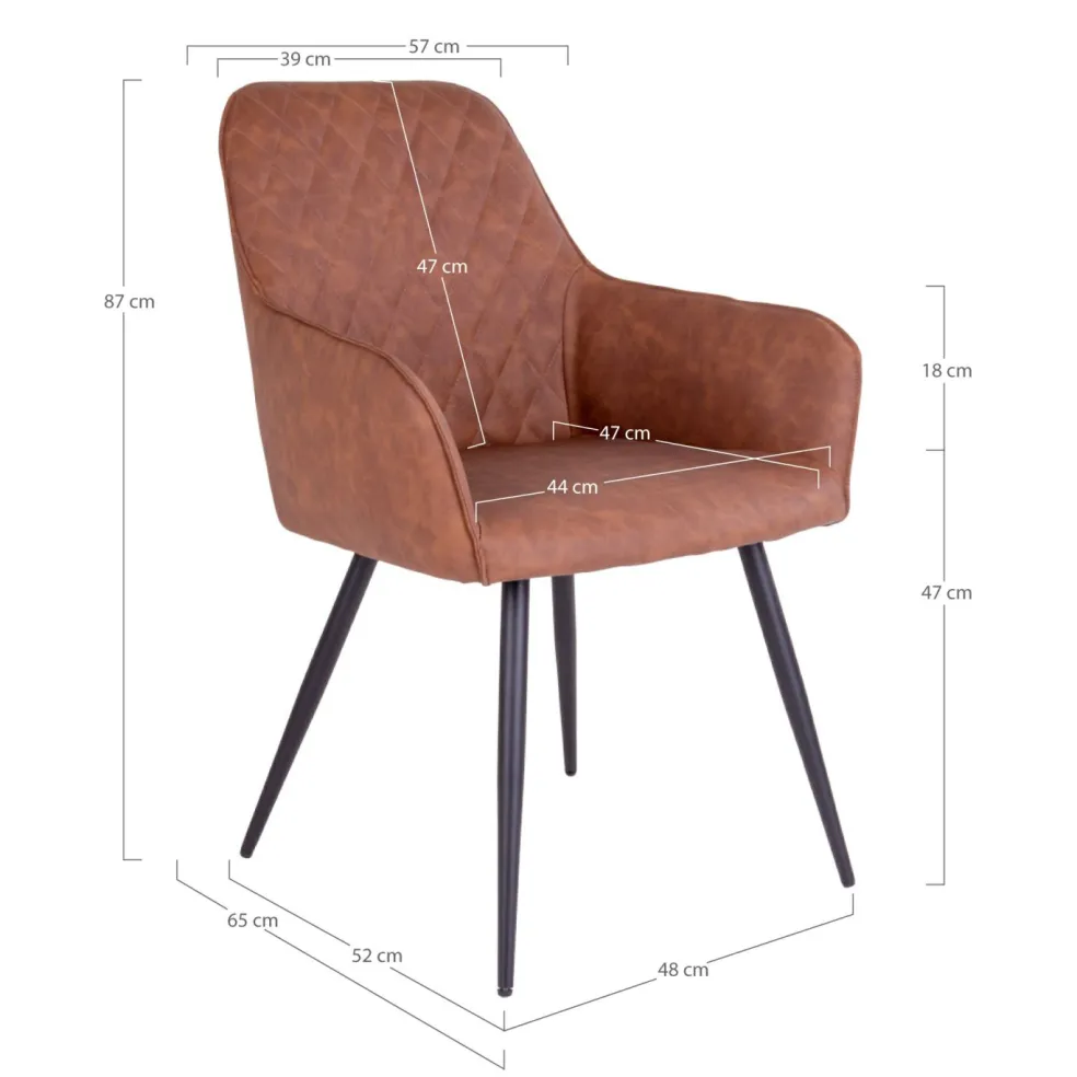 Lot de 2 chaises HARBO