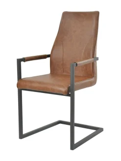 Salesfever Chaises À Accoudoirs|Chaises À Piètement Luge<Lot de 2 chaises à piètement luge CIREBON