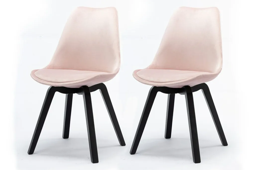 Salesfever Chaises 4 Pieds|Chaises Rembourrées<Lot de 2 chaises BAJAWA