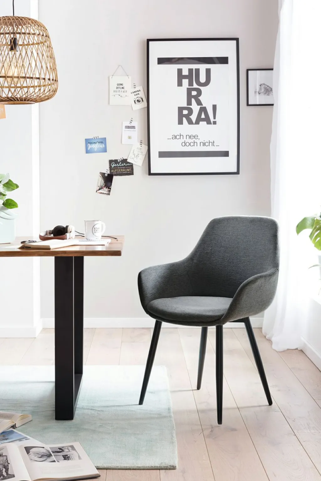 Salesfever Chaises À Accoudoirs|Chaises 4 Pieds<Lot de 2 chaises BATURAJA