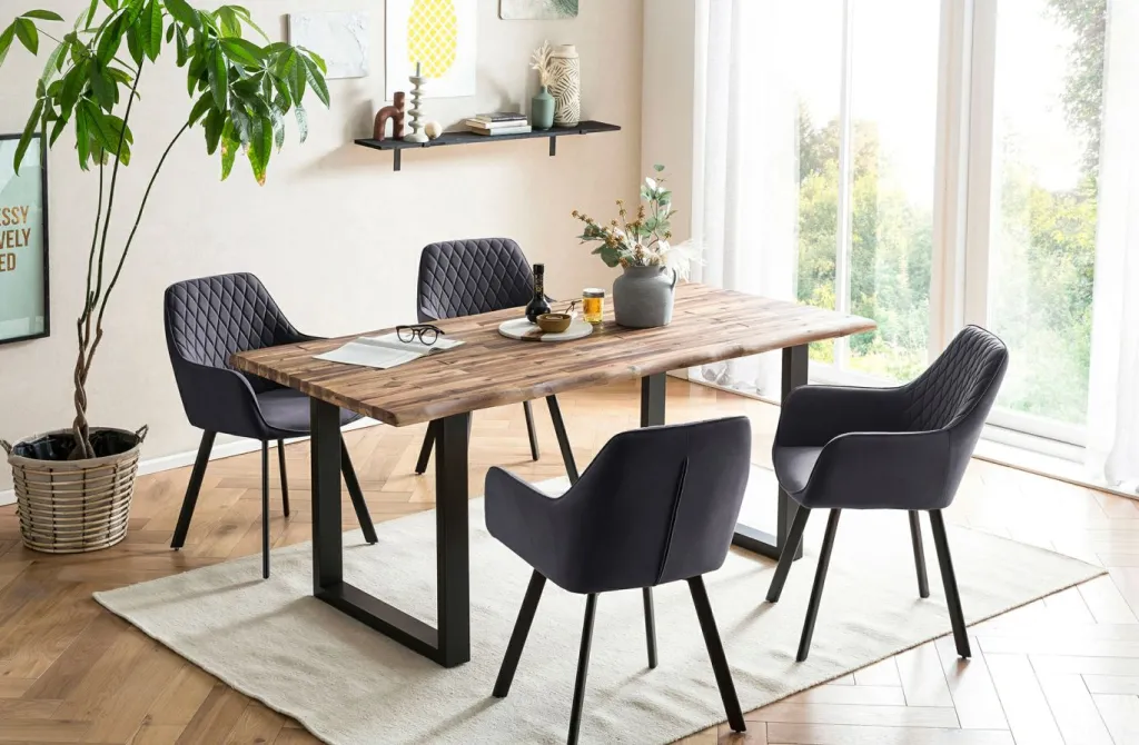 Salesfever Chaises À Accoudoirs|Chaises 4 Pieds<Lot de 2 chaises BOOI