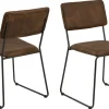 Actona Chaises Rembourrées<Lot de 2 chaises CORNELIA
