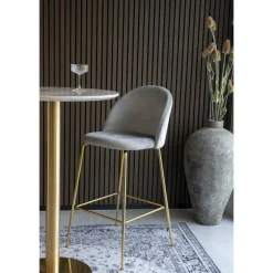 Lot de 2 chaises de bar LAUSANNE