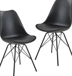 Skyport Chaises Rembourrées|Chaises 4 Pieds<Lot de 2 chaises de salle à manger WOHNLING