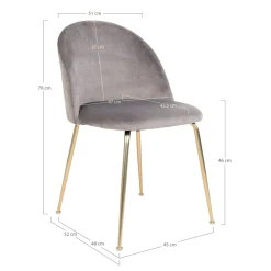 Lot de 2 chaises GENEVE