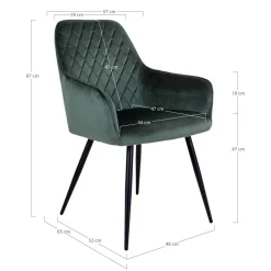 Lot de 2 chaises HARBO