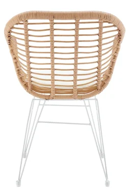 Salesfever Meubles De Jardin<Lot de 2 chaises KUPANG