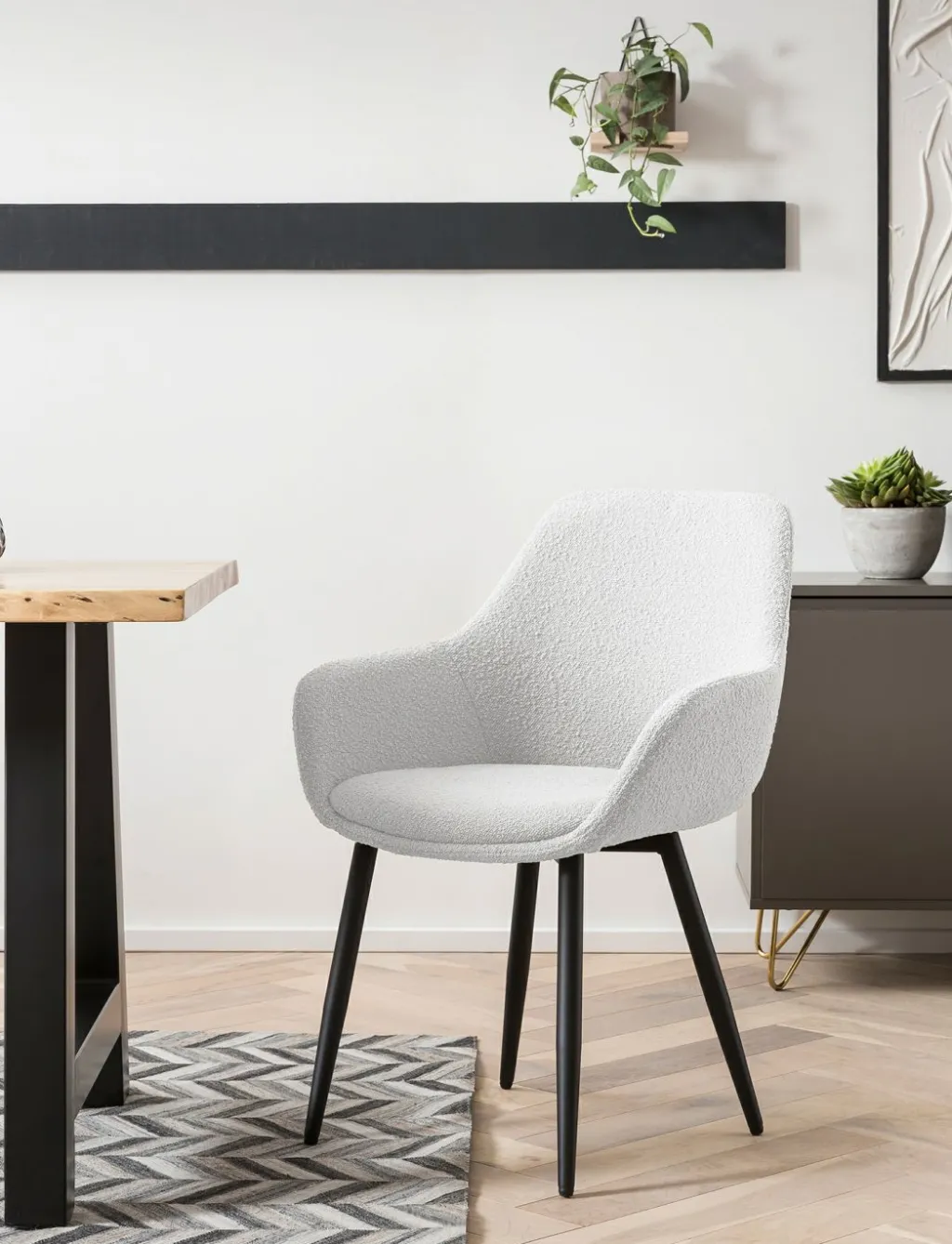 Salesfever Chaises À Accoudoirs|Chaises 4 Pieds<Lot de 2 chaises KUSAMBA