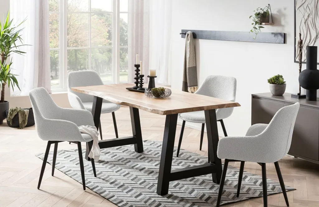 Salesfever Chaises À Accoudoirs|Chaises 4 Pieds<Lot de 2 chaises KUSAMBA