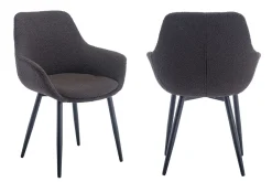 Salesfever Chaises À Accoudoirs|Chaises 4 Pieds<Lot de 2 chaises KUSAMBA