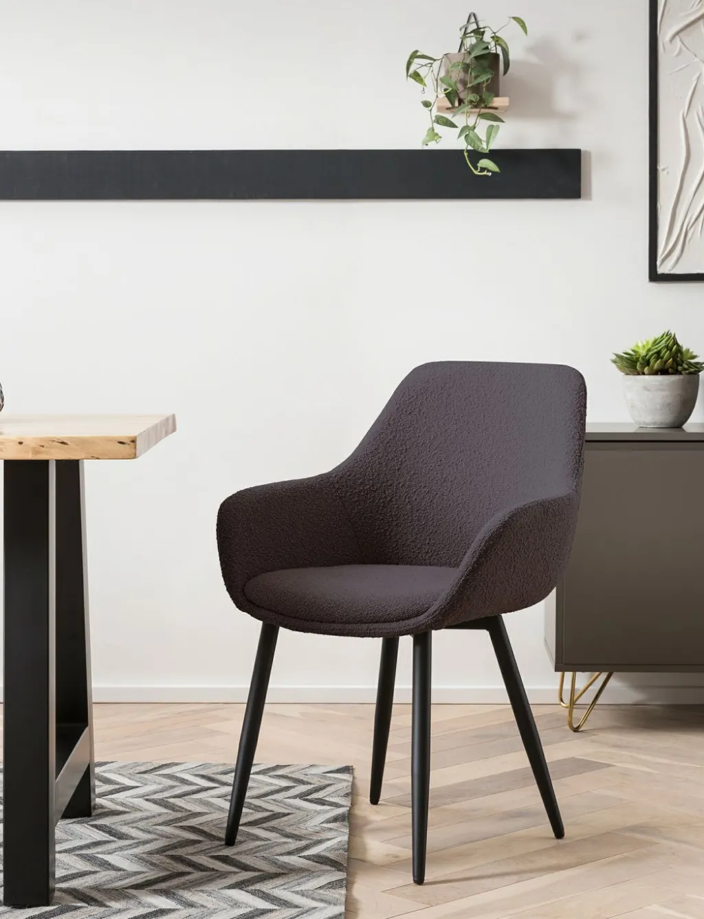 Salesfever Chaises À Accoudoirs|Chaises 4 Pieds<Lot de 2 chaises KUSAMBA