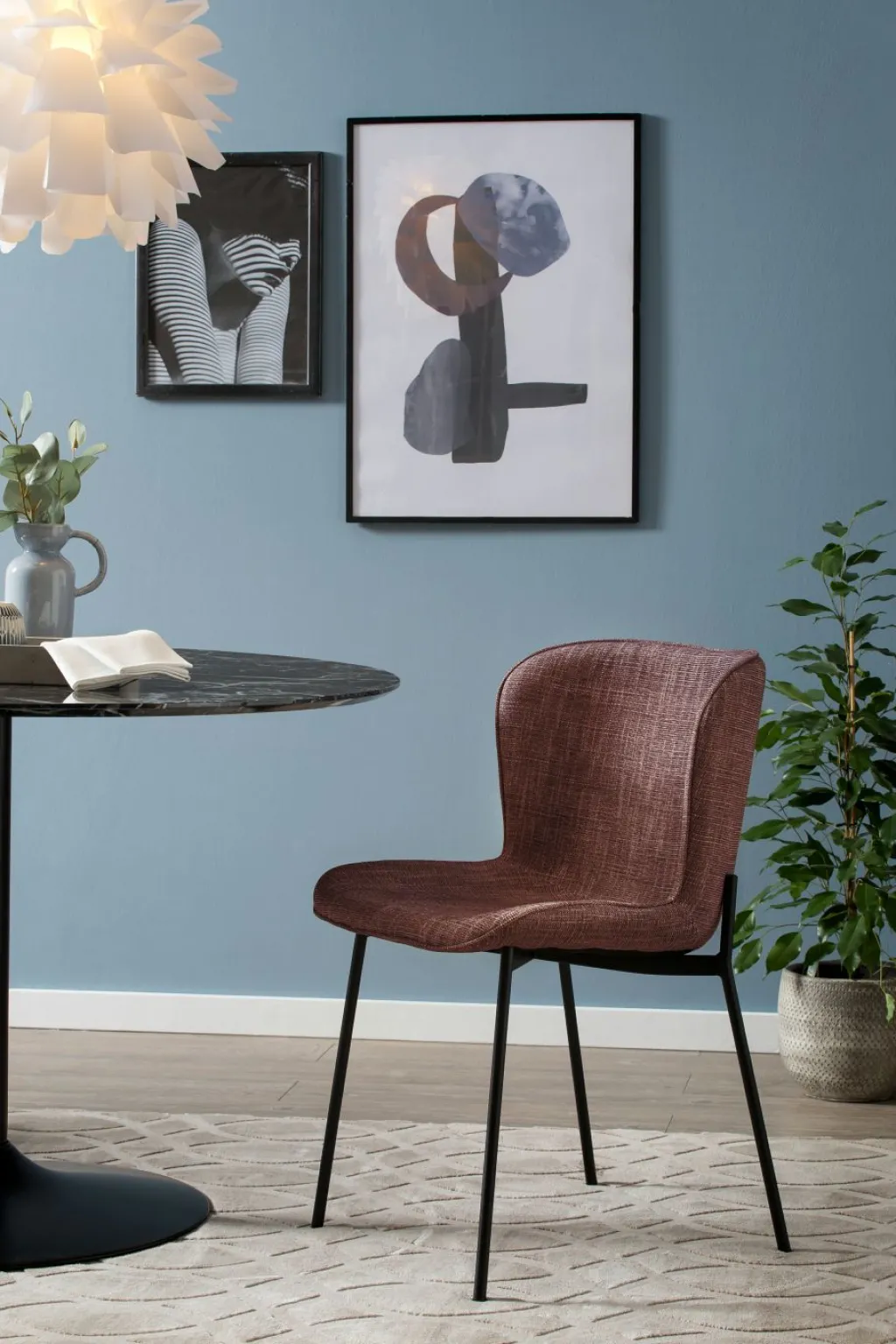 Salesfever Chaises Rembourrées|Chaises 4 Pieds<Lot de 2 chaises LUMAJANG