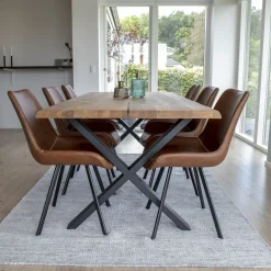 House Nordic Chaises 4 Pieds|Chaises Rembourrées<Lot de 2 chaises MEMPHIS