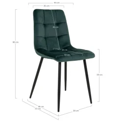 House Nordic Chaises Rembourrées|Chaises 4 Pieds<Lot de 2 chaises MIDDELFART