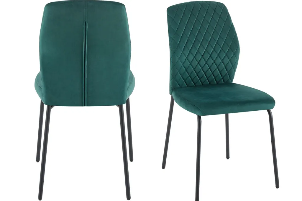 Salesfever Chaises Rembourrées|Chaises 4 Pieds<Lot de 2 chaises MUNDUK