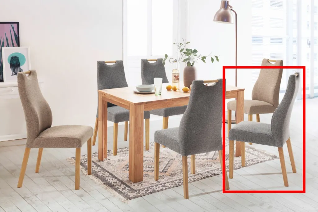 MCA Direkt Chaises 4 Pieds|Chaises Rembourrées<Lot de 2 chaises NAILA