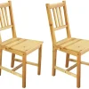 Möbilia Chaises En Bois|Chaises 4 Pieds<Lot de 2 chaises PALISEUL
