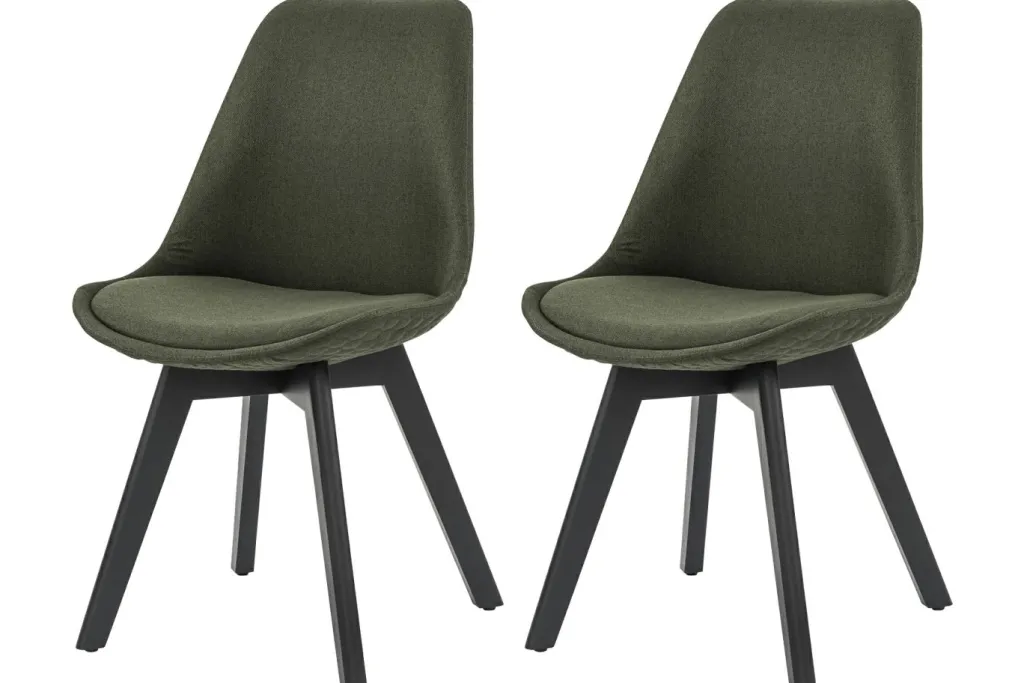 Salesfever Chaises Rembourrées|Chaises 4 Pieds<Lot de 2 chaises PAYAKUMBUH