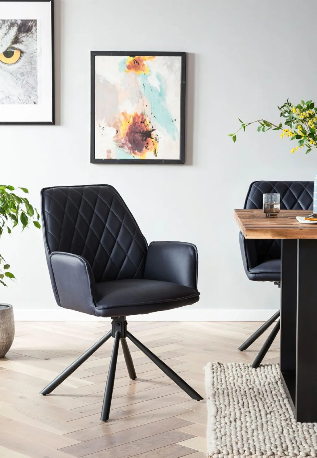 Salesfever Chaises À Accoudoirs|Chaises 4 Pieds<Lot de 2 chaises SAGU