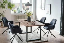 Salesfever Chaises À Accoudoirs|Chaises 4 Pieds<Lot de 2 chaises SAGU
