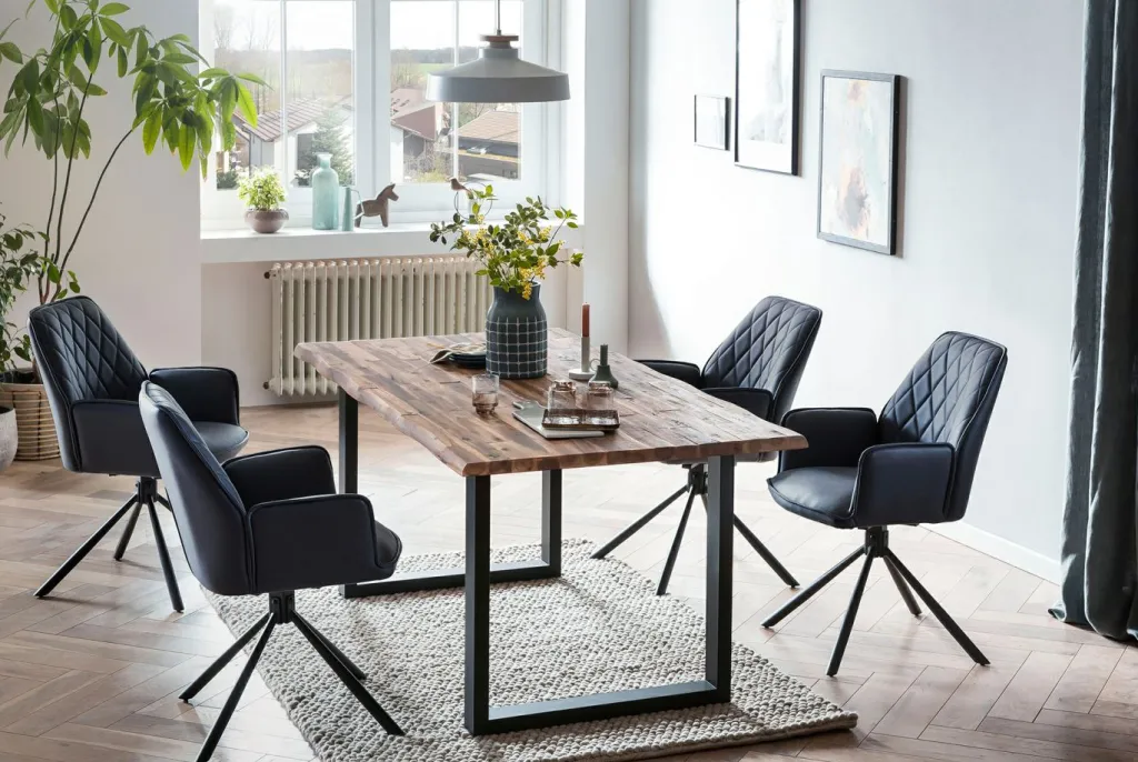 Salesfever Chaises À Accoudoirs|Chaises 4 Pieds<Lot de 2 chaises SAGU
