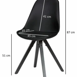 Skyport Chaises Rembourrées|Chaises 4 Pieds<Lot de 2 chaises SONGKHRAM