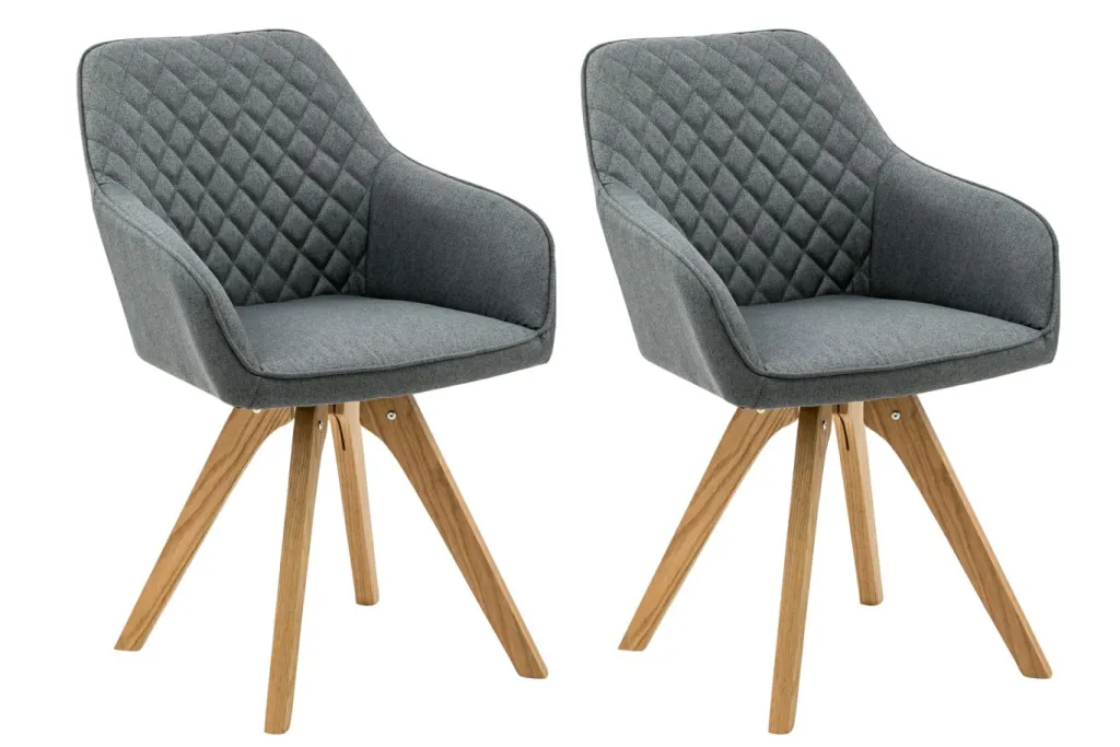 Salesfever Chaises À Accoudoirs|Chaises 4 Pieds<Lot de 2 chaises SOREANG
