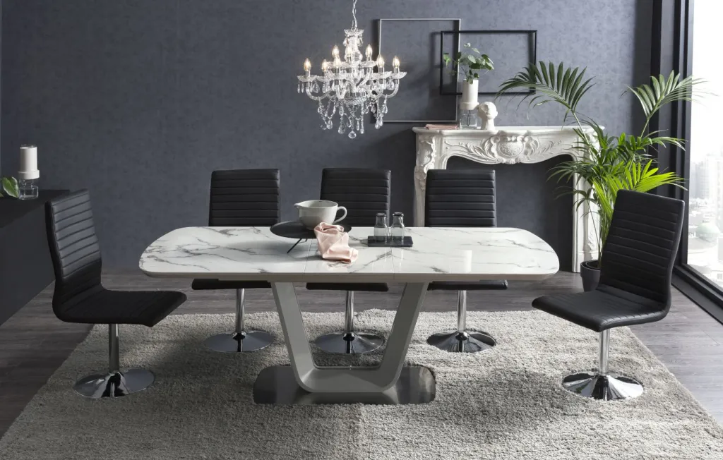 Salesfever Chaises Rembourrées<Lot de 4 chaises TANJUNG MORAWA