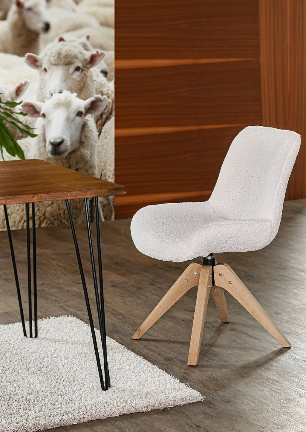 Gutmann Chaises 4 Pieds|Chaises Rembourrées<Lot de 2 chaises WOLLY