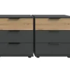 Lot de 2 chevets GIBRALTAR