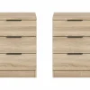 Lot de 2 chevets KOPENHAGEN