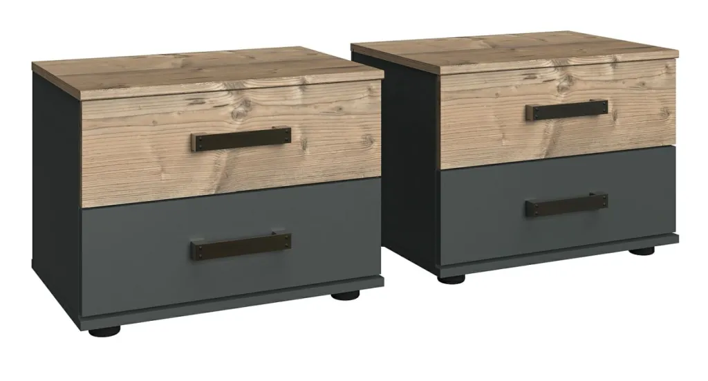 Wimex Chevets|Chevets<Lot de 2 chevets MALMÖ