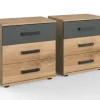 Wimex Chevets|Chevets<Lot de 2 chevets STOCKHOLM