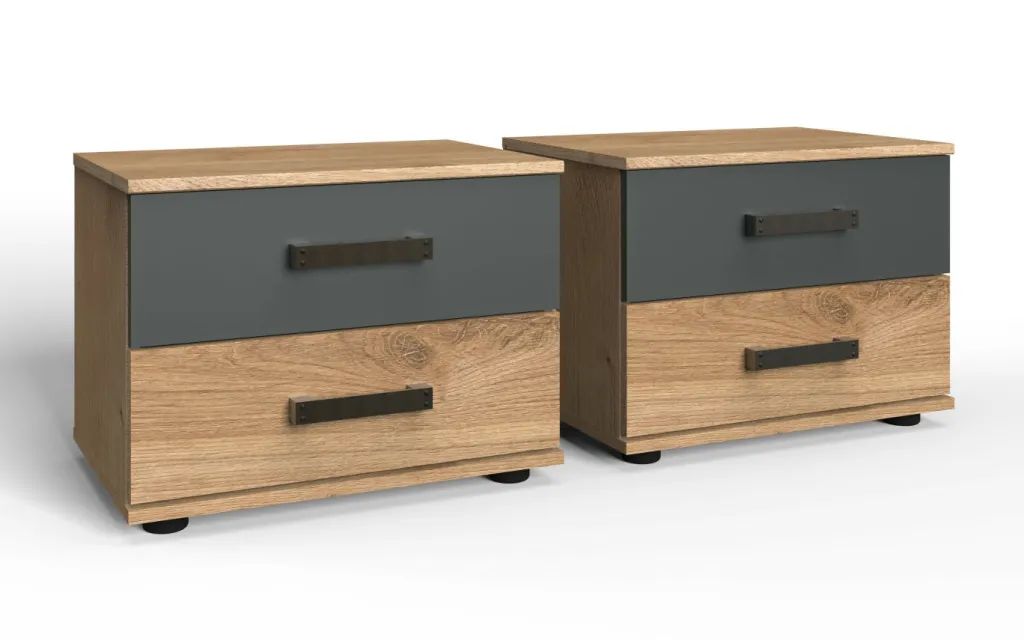 Wimex Chevets|Chevets<Lot de 2 chevets STOCKHOLM