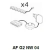 IMV Accessoires<Lot de 4 éclairages de fond RAVENNA AF G2 NW 04