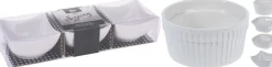 Koopman Vaisselle & Couverts<Lot de 3 coupelles apéritif en porcelaine dans divers modèles au choix