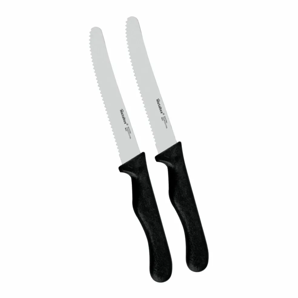Lot de 2 couteaux à pain BASIC